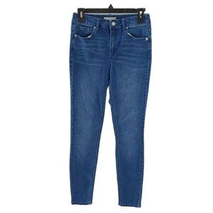 Harper Heritage Jeans Blue Denim Stretch High Rise Skinny Womens Size 27